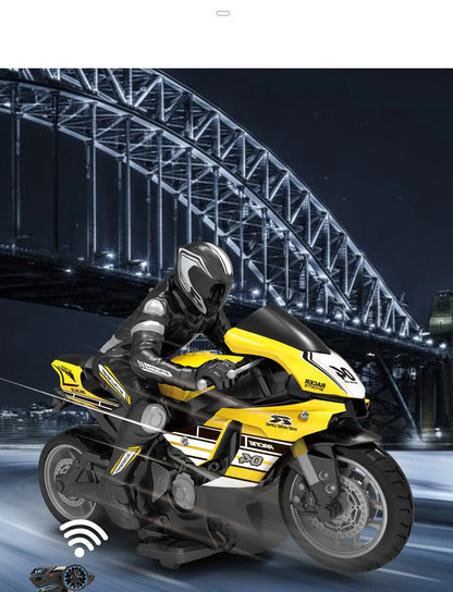 RC Motorcycle Toy – High Speed Electric Racing Bike for Kids
