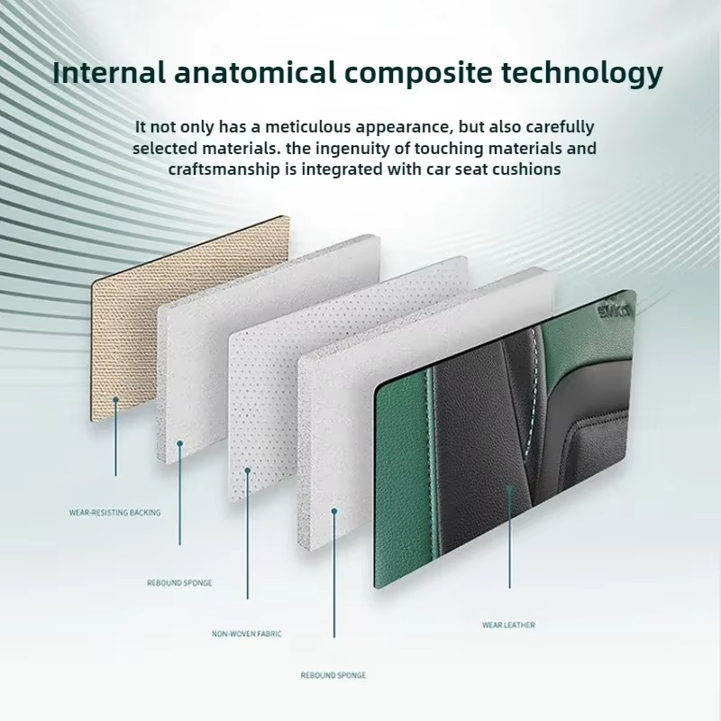 Driver and Passenger Luxury Leather Car Seat Covers